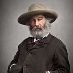 image for Walt Whitman, between 1860-65, colorized by me (2000x1479)