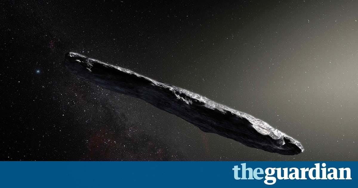 image for Interstellar object confirmed to be from another solar system