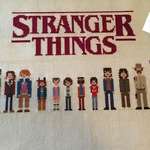 image for My Sister Made A Stranger Things Cross Stitch