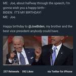 image for Obama wishes Biden a Happy Birthday