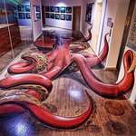 image for Octopus floor mural