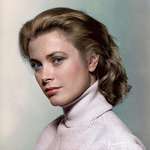 image for Grace Kelly, American actress who became Princess of Monaco after marrying Prince Rainier III, in April 1956.