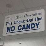 image for This checkout has no candy for parents with kids