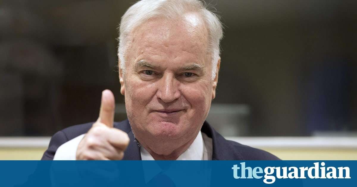image for Ratko Mladić convicted of war crimes and genocide at UN tribunal