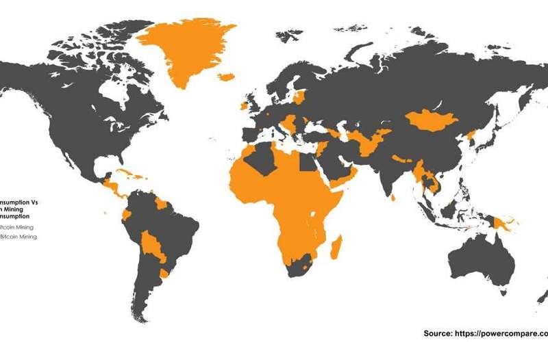 image for Bitcoin Mining Now Consuming More Electricity Than 159 Countries Including Ireland & Most Countries In Africa