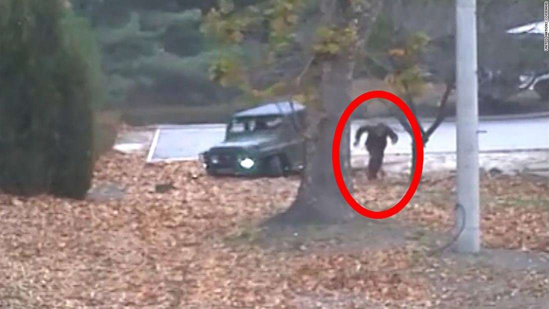 image for Dramatic video shows North Korean soldier's escape across border