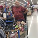 image for They saw this guy at Walmart tonight with a cart full of stuffed animals. When he was asked why, he told them that every year he dresses up as Santa &amp; walks the halls of the children’s ER &amp; delivers one to each child. That's a pretty kick ass hobby.