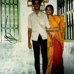image for My parents, in their old crappy apartment, saving every rupee they could to come to America. (India, 1980s)