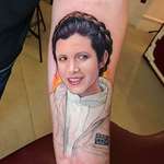 image for Princess Leia tattoo
