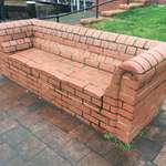 image for This brick couch