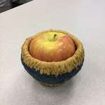 image for A student gave me a koozie for my apples.