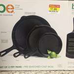 image for Three cast iron skillets for $7! I’m so excited!