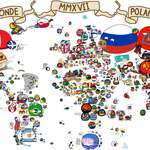 image for Official Polandball World Map 2017