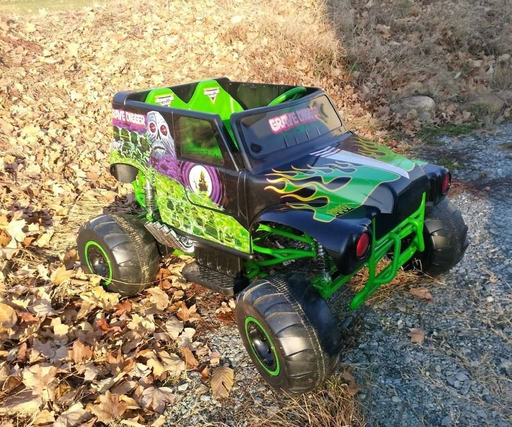 image for Speed Upgrade on the New Grave Digger Power Wheels Ride-on Toy