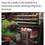 image for HMF While I give the baby a big gulp
