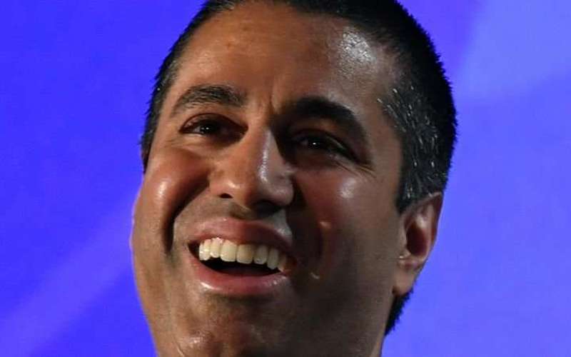image for Leaked Video Shows FCC Chair Ajit Pai Roasting Himself With 'Jokes' About Being a Verizon Shill