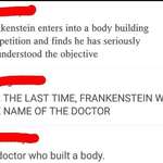 image for FRANKENSTEIN WAS THE DOCTOR