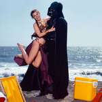 image for Darth Vader and Princess Leia, 1983