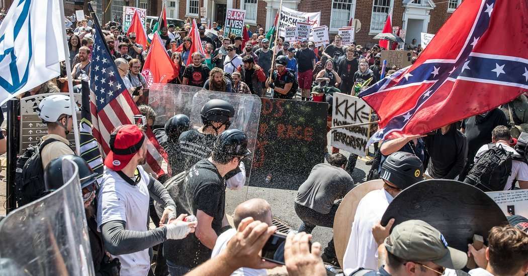 image for White Nationalists Want to March Again. Charlottesville Says No.