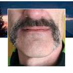 image for My dad's new profile picture is just his moustache