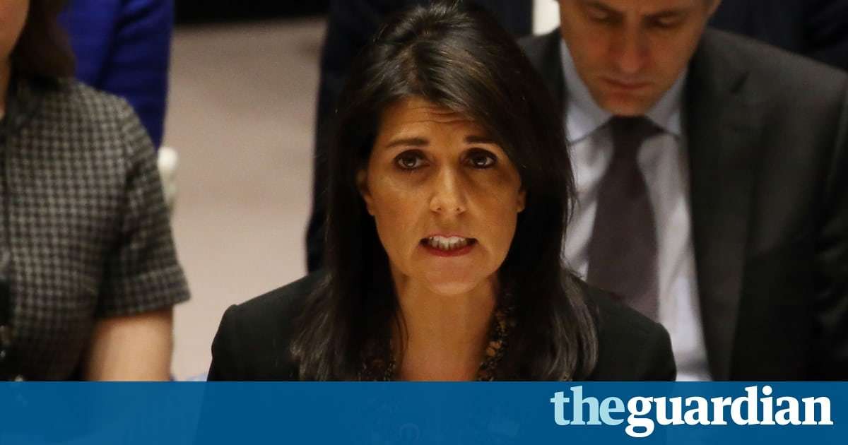 image for US outnumbered 14 to 1 as it vetoes UN vote on status of Jerusalem