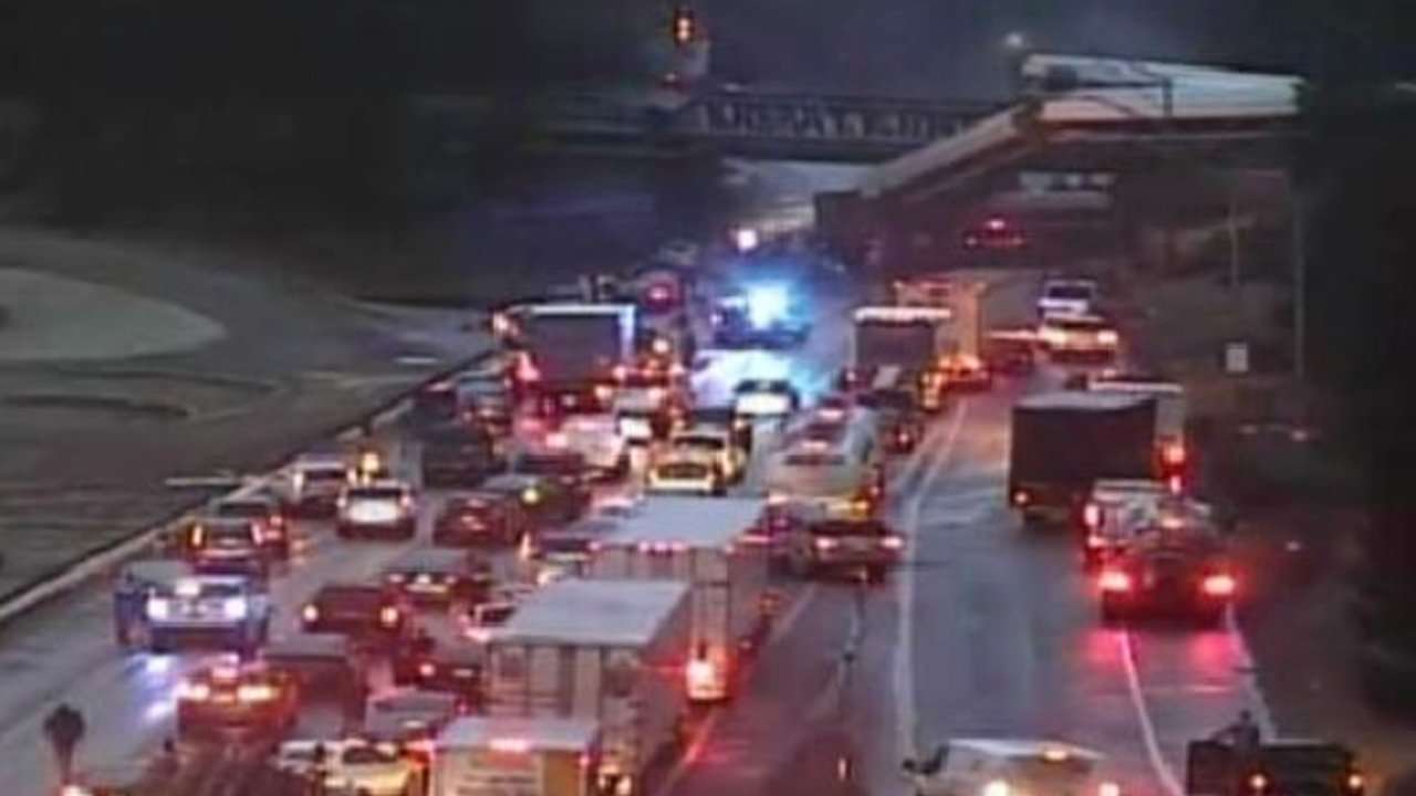 image for Amtrak train derails in Washington state onto Interstate 5; at least 3 dead