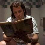 image for In Pulp Fiction Vincent Vega is constantly on the toilet. One of the side effects of heroin abuse is constipation.