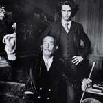 image for Salvador Dali With Young Fashion Designer Yves Saint Laurent (1971)
