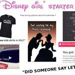 image for The "Disney girl" starter pack