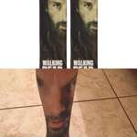 image for Look at these amazing Walking Dead socks!