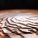 image for The Spiral North Pole of Mars