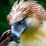 image for Philippine eagle's blue face is fucking 🔥🔥🔥