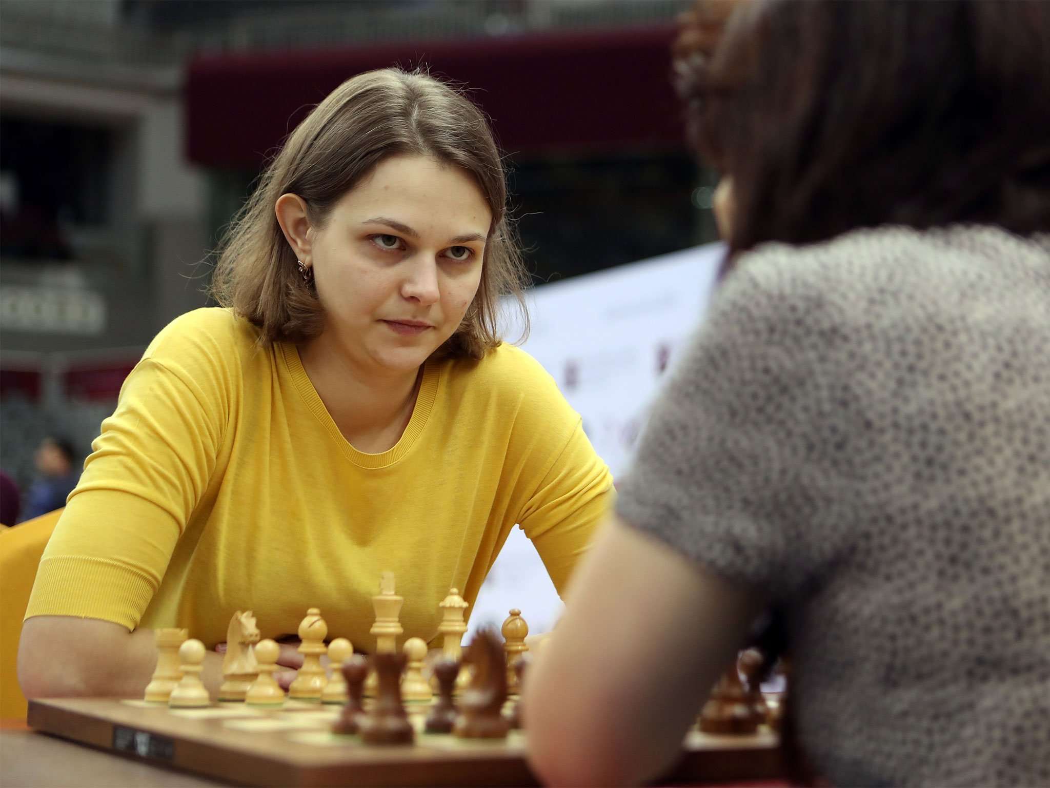 image for 'I am ready to stand for my principles': Double world chess champion says she won't defend titles in Saudi Arabia because of kingdom's inequality