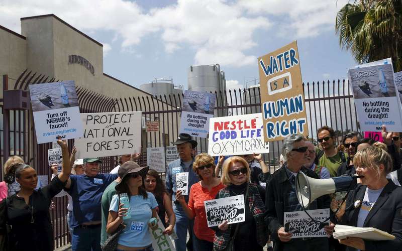 image for Nestle has been bottling and selling water it has no right to in drought-stricken California, state says