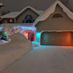 image for Our house after 65 inches of snow in 3 days....there has to be some sort of silver lining, right?!