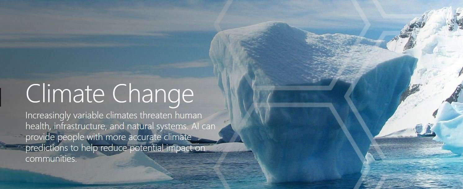 image for Microsoft “AI For Earth” Project Will Democratize Access To Climate Change Data