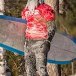 image for PsBattle: Surfer from Lake Superior in winter, repost from r/mildlyinteresting