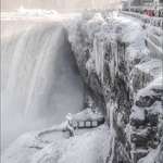 image for This is what Niagra Falls looks like right now.