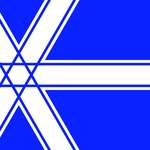 image for Flag of Israel if it was a Nordic Country