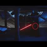 image for In Star Wars: Return of the jedi, Luke vs Vader fight scene you can see Vader holding a second lightsaber