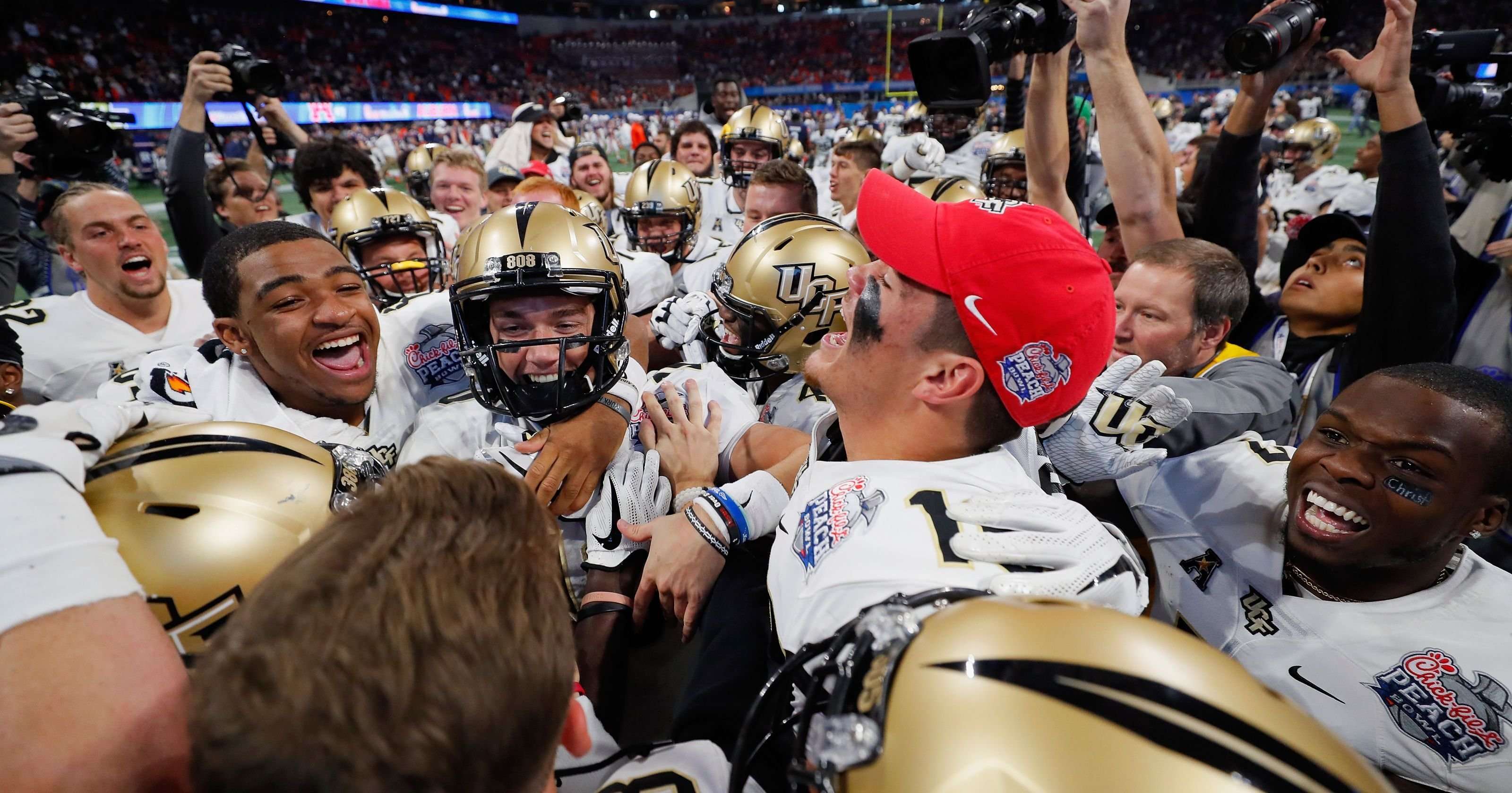 image for Central Florida AD says school planning parade for season worthy of national title