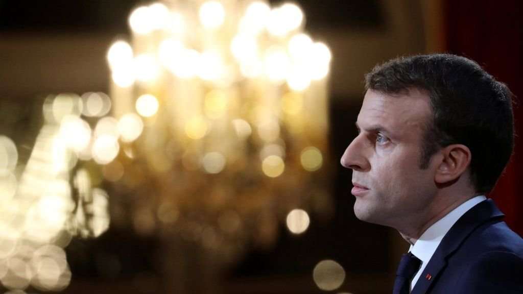image for Emmanuel Macron: French president announces 'fake news' law