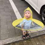 image for PsBattle: Cute Kid in Umbrella Coat