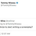 image for [Image] Wise words from Tommy Wiseau