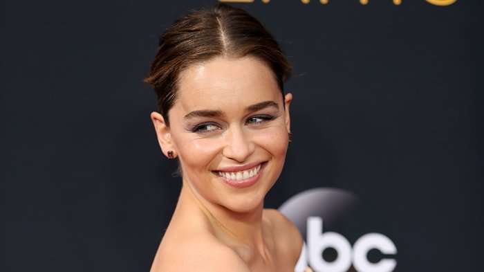 image for Brad Pitt Bid $120,000 to Watch ‘Game of Thrones’ With Emilia Clarke