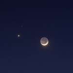 image for Venus, Mars and Moon. Image credit: Peter Barvoets