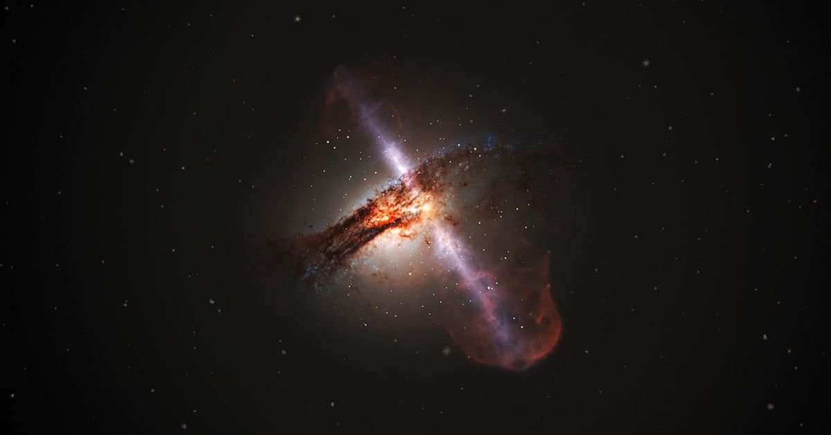 image for Most images of black holes are illustrations. Here’s what our telescopes actually capture.