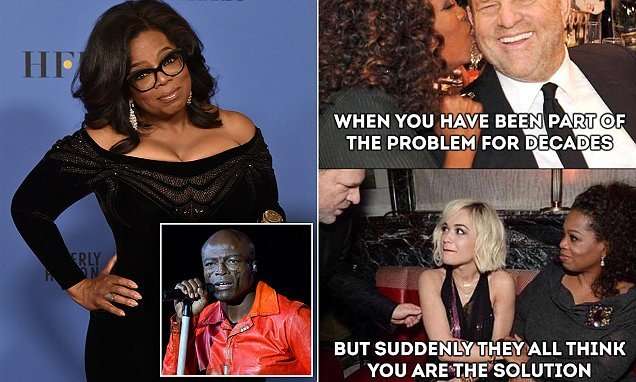 image for Seal calls out Oprah ignoring rumors on Harvey Weinstein