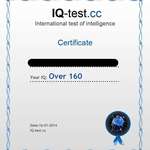 image for I found a guy on facebook that has an IQ test as one of his featured photos