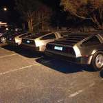 image for Found 3 DeLoreans on the way out of work